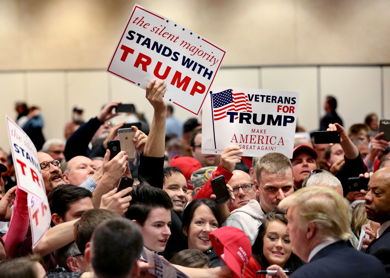 Donald Trump visited the La Crosse Center in 2016